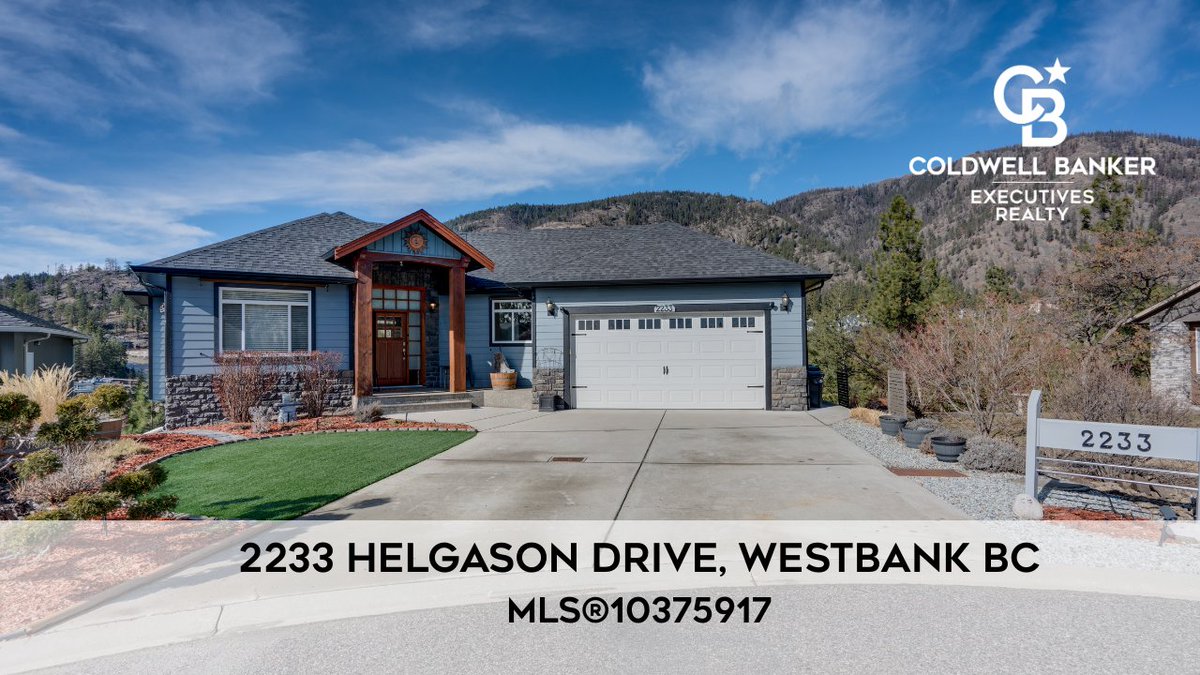cbexecsrealty's tweet photo. NEW LISTING
2233 Helgason Drive, Westbank BC
MLS®10375917
For more information: 
Glenn Szabo
Personal Real Estate Corporation
REALTOR®
Telephone: 250-307-1101
Coldwell Banker Executives Realty

Welcome to this immaculate walkout rancher in the heart of Shannon Lake Golf Estates! https://t.co/6DHm1PUoY7