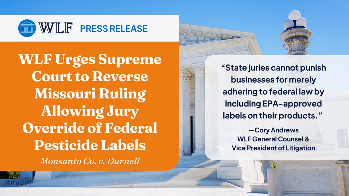 Washington Legal Foundation tweet media