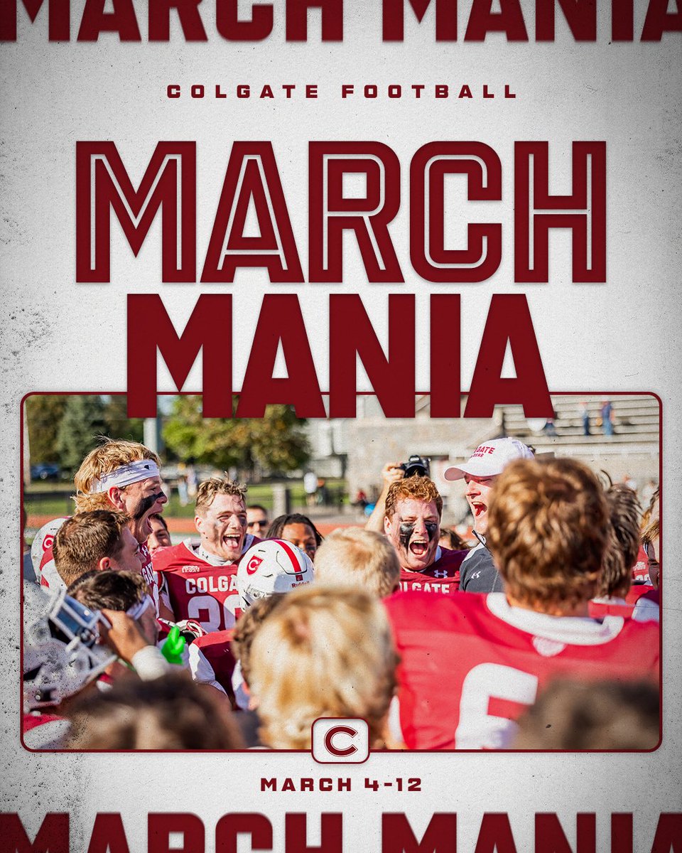 Colgate Football tweet media
