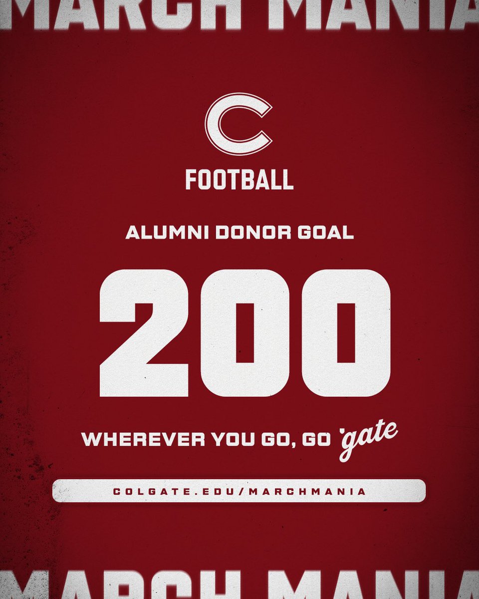 Colgate Football tweet media