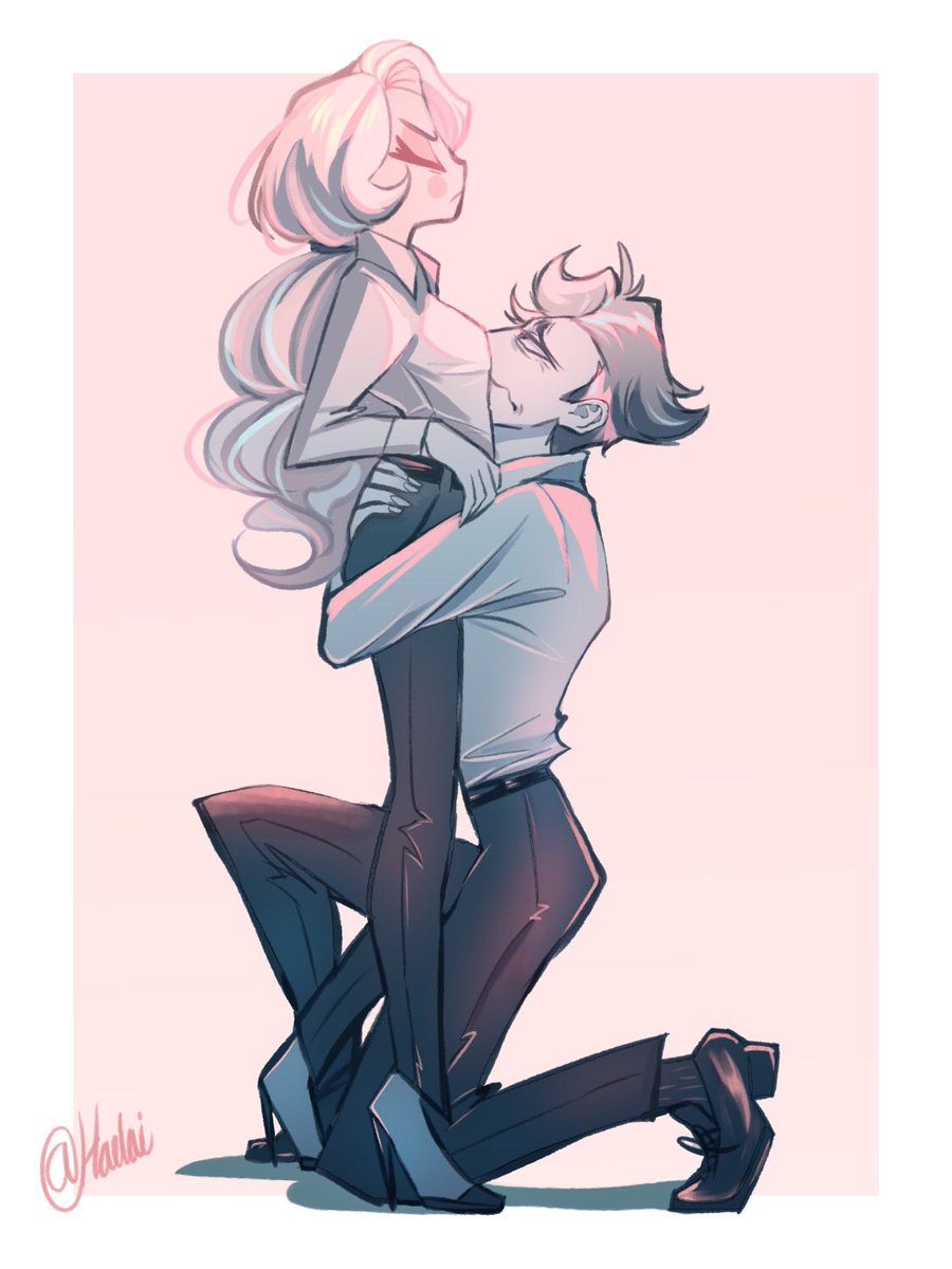 Baby please I’m sorrry!!! 🥹🥀 📺🔔 #StaticBelle #HazbinHotel #HumanAU #fanart