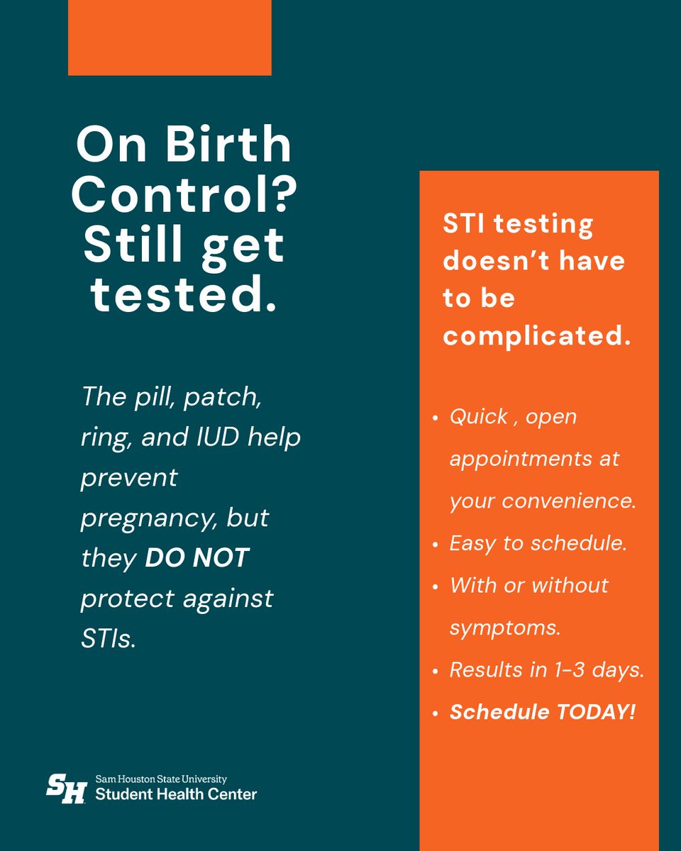 SHSU Student Health Center tweet media