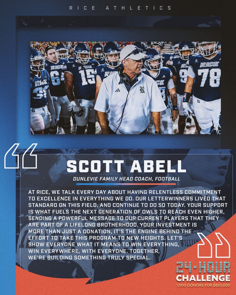 Rice Football tweet media