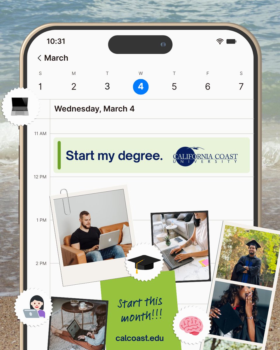 Sometimes the biggest decision starts as a simple reminder:
Start my degree.

When you’re ready, CCU is ready — with flexible online programs built for real schedules.