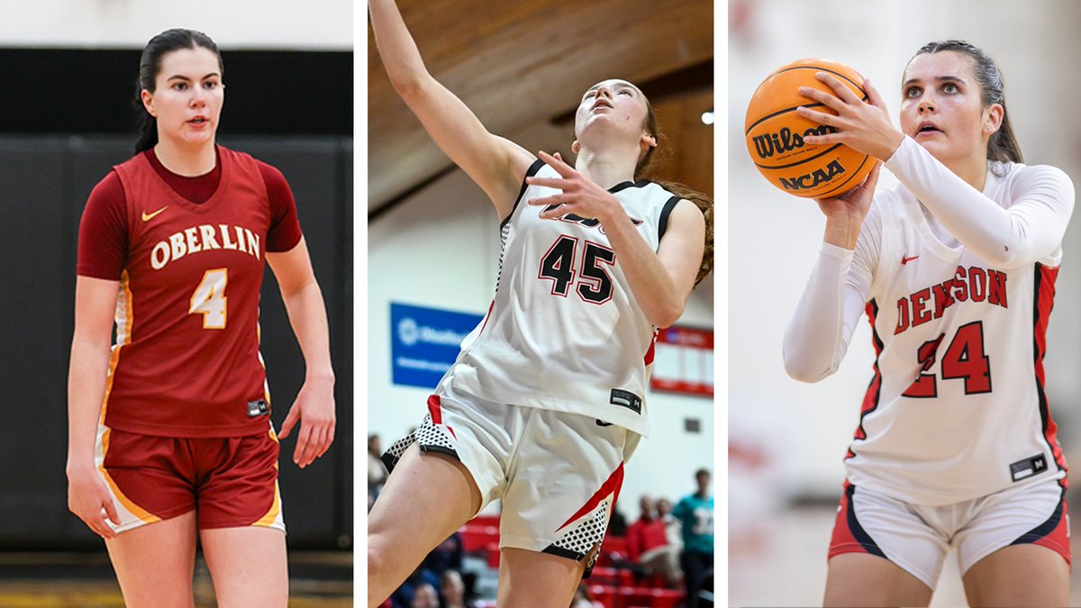 NCAC's tweet photo. 2026 All-NCAC Women's Basketball Team Announced

#NCACPride | #ncacwbkb

📰 | https://t.co/4Z4fIz98X4 https://t.co/dokVFFTVqb
