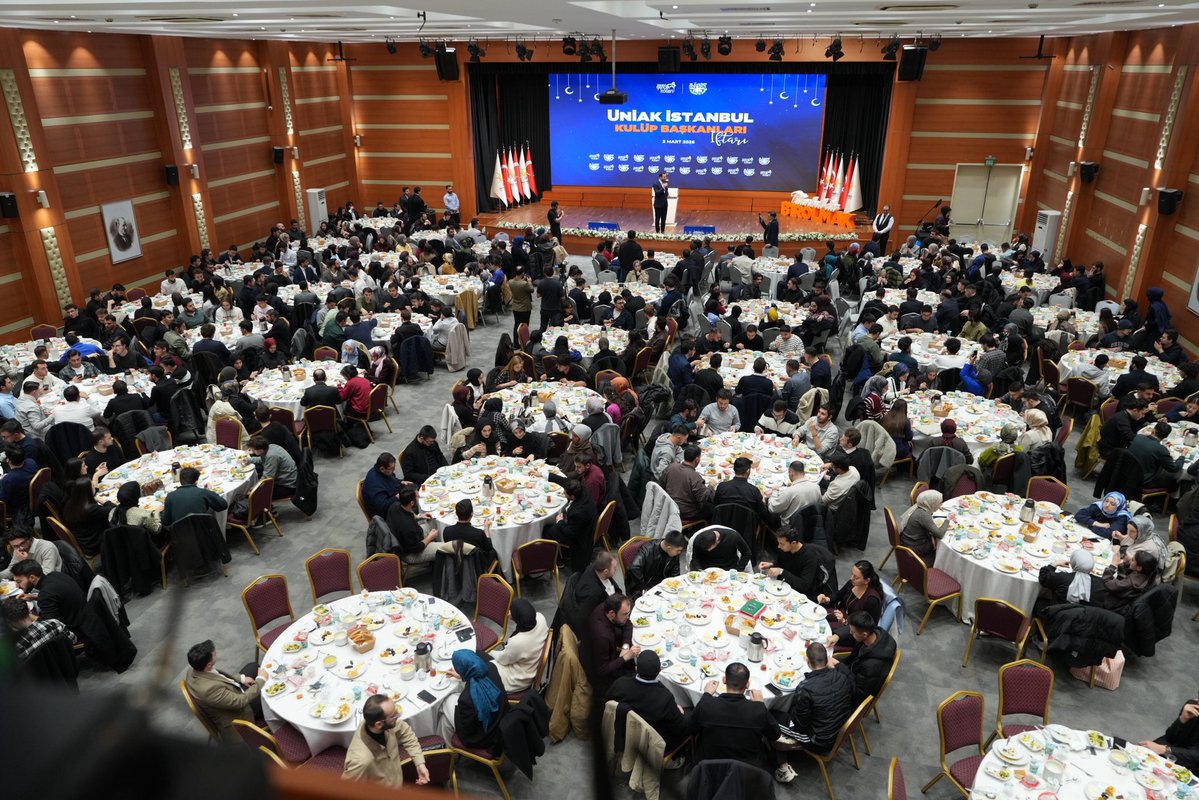 📍Ak Parti İstanbul İl Başkanlığı 
ÜNİAK İstanbul Kulüp Başkanları İftarı