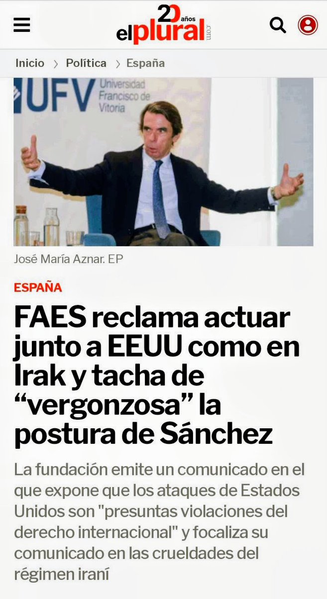 Aznar hijo de puta.
Pásalo