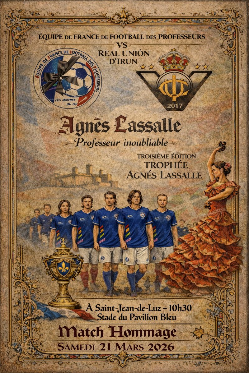 Equipe de France de Football des Professeurs©️ tweet media