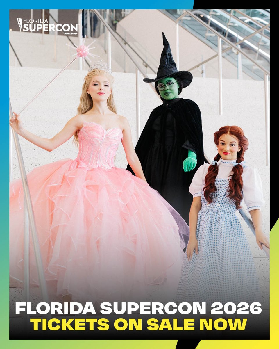Florida Supercon tweet media
