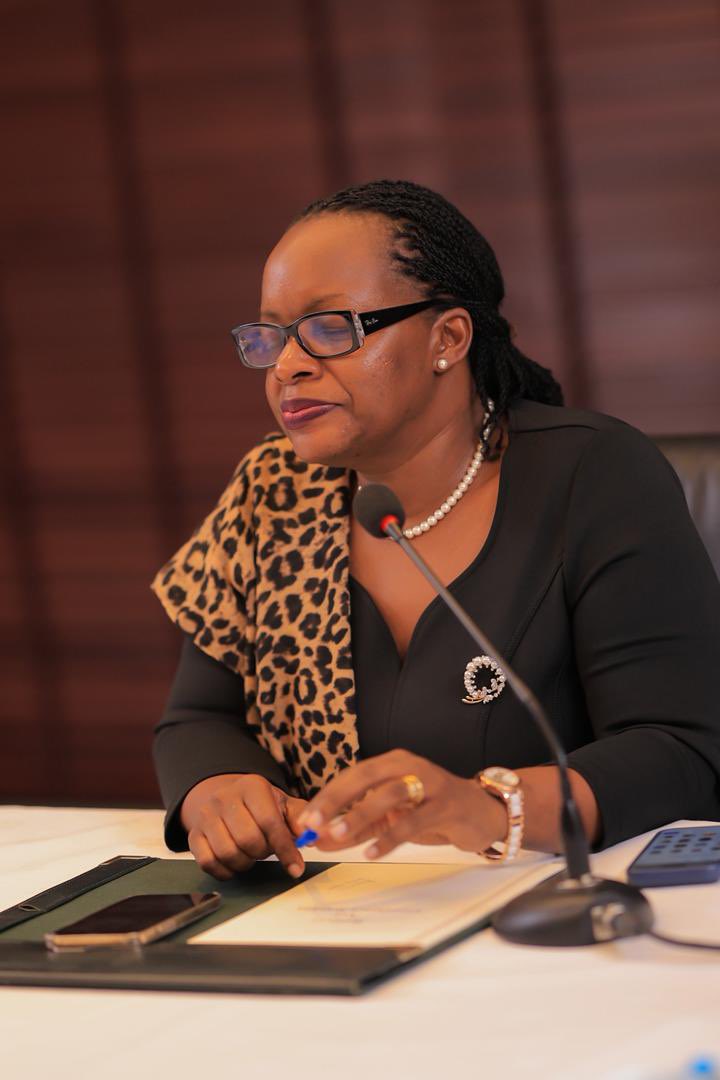 nbstv's tweet photo. URSB records since 1910 are now fully digitized, forming the foundation for online systems that handle business registration, IP filings, and security interests, integrated with NIRA, URA, and NSSF. - Mercy K. Kainobwisho, Registrar General on JSConversations

#NBSUpdates https://t.co/KILeAJPjxY