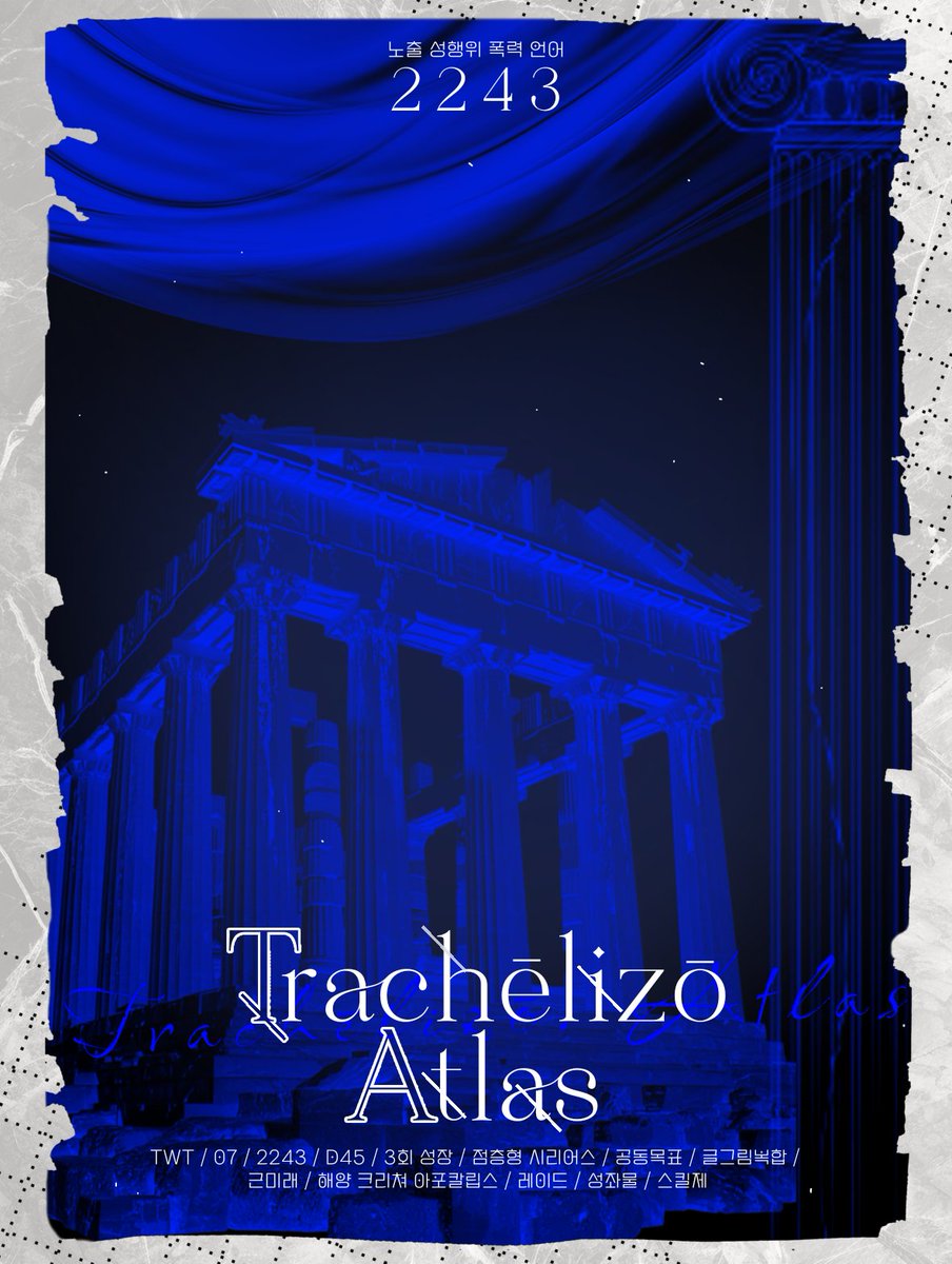 Trachēlizō: Atlas tweet media