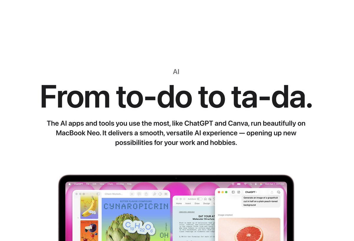 This is the most apple .com headline ever ❤️