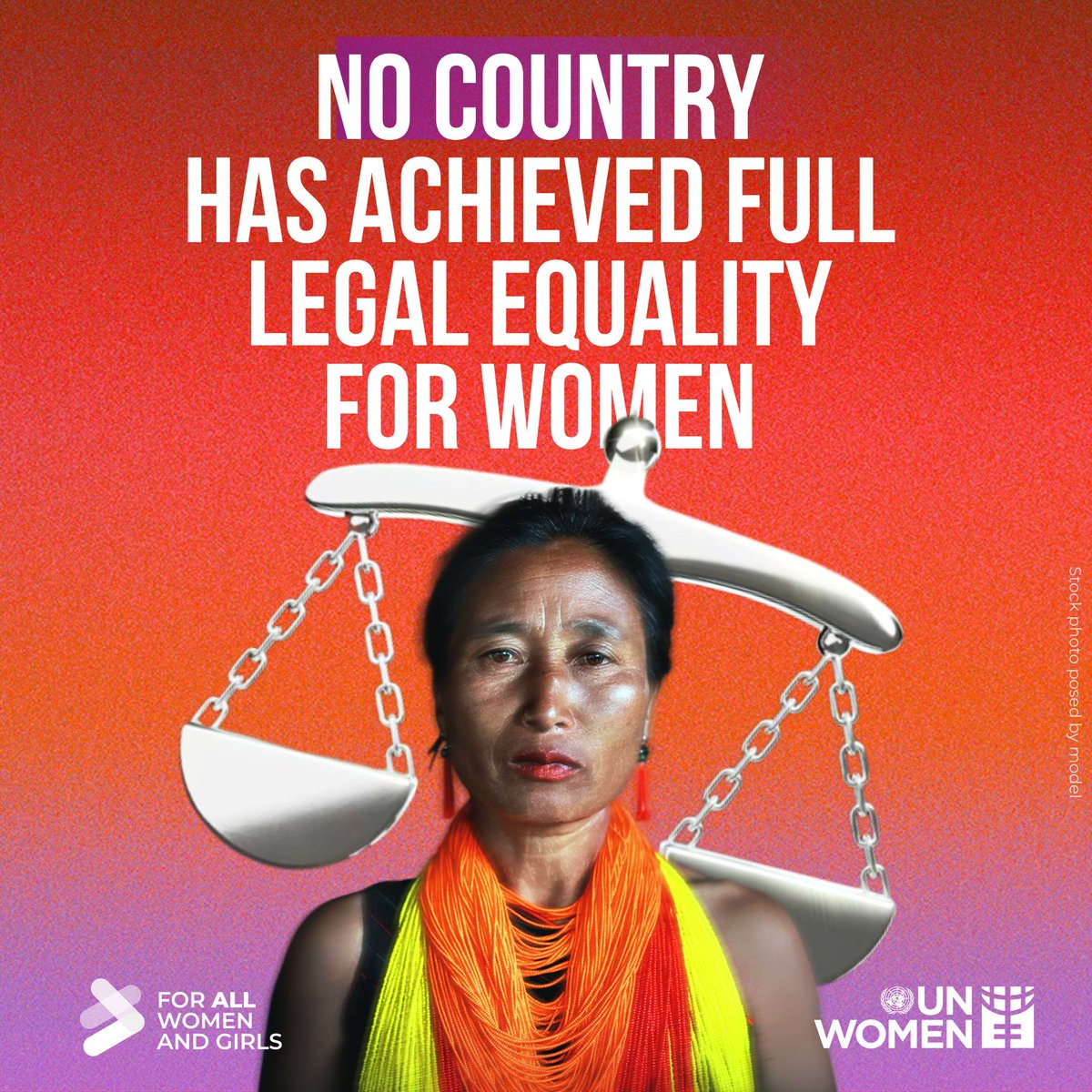 No country has achieved full legal equality for women.

As backlash against gender equality intensifies, defending the of rule law has never mattered more.

#ForAllWomenAndGirls, we must achieve equality.

🔗 See our press release: unwo.men/PeO550Ypa2G

#IWD2026