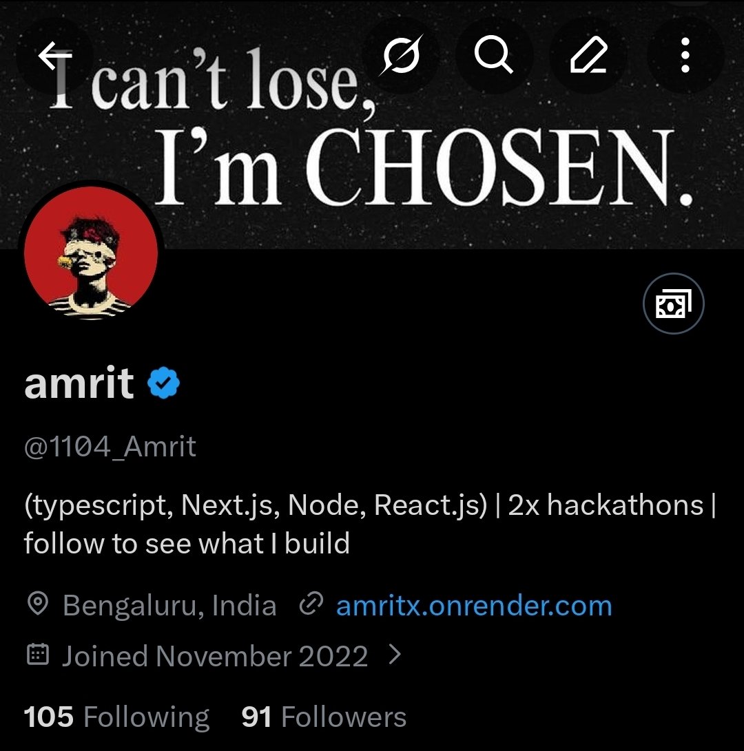 amrit (@1104_Amrit) / Posts / X