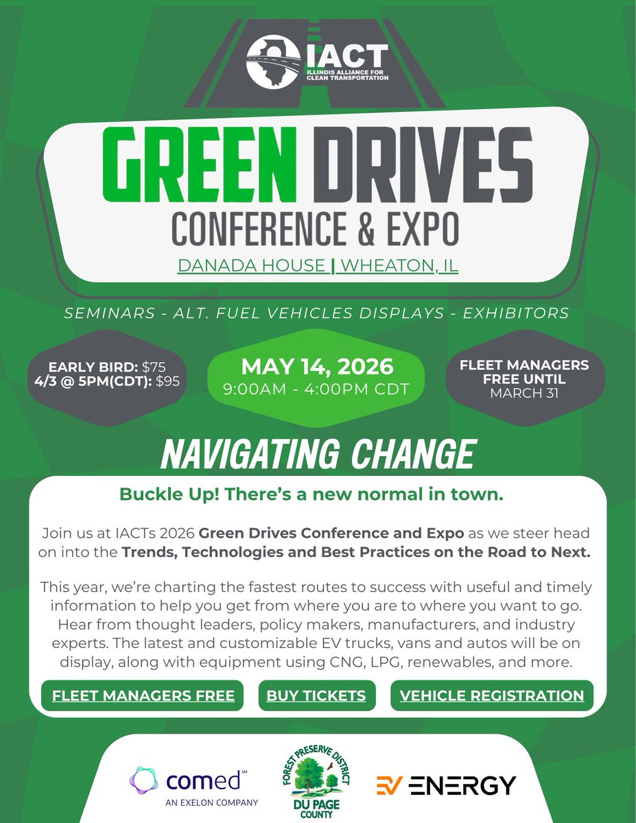 Illinois Alliance for Clean Transportation tweet media