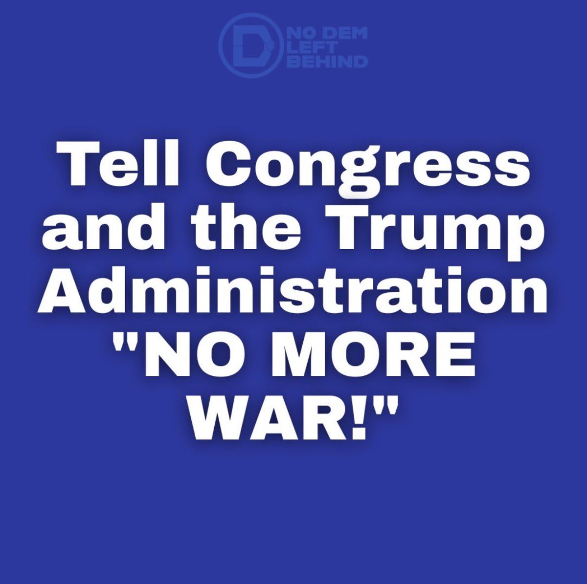 No Dem Left Behind tweet media