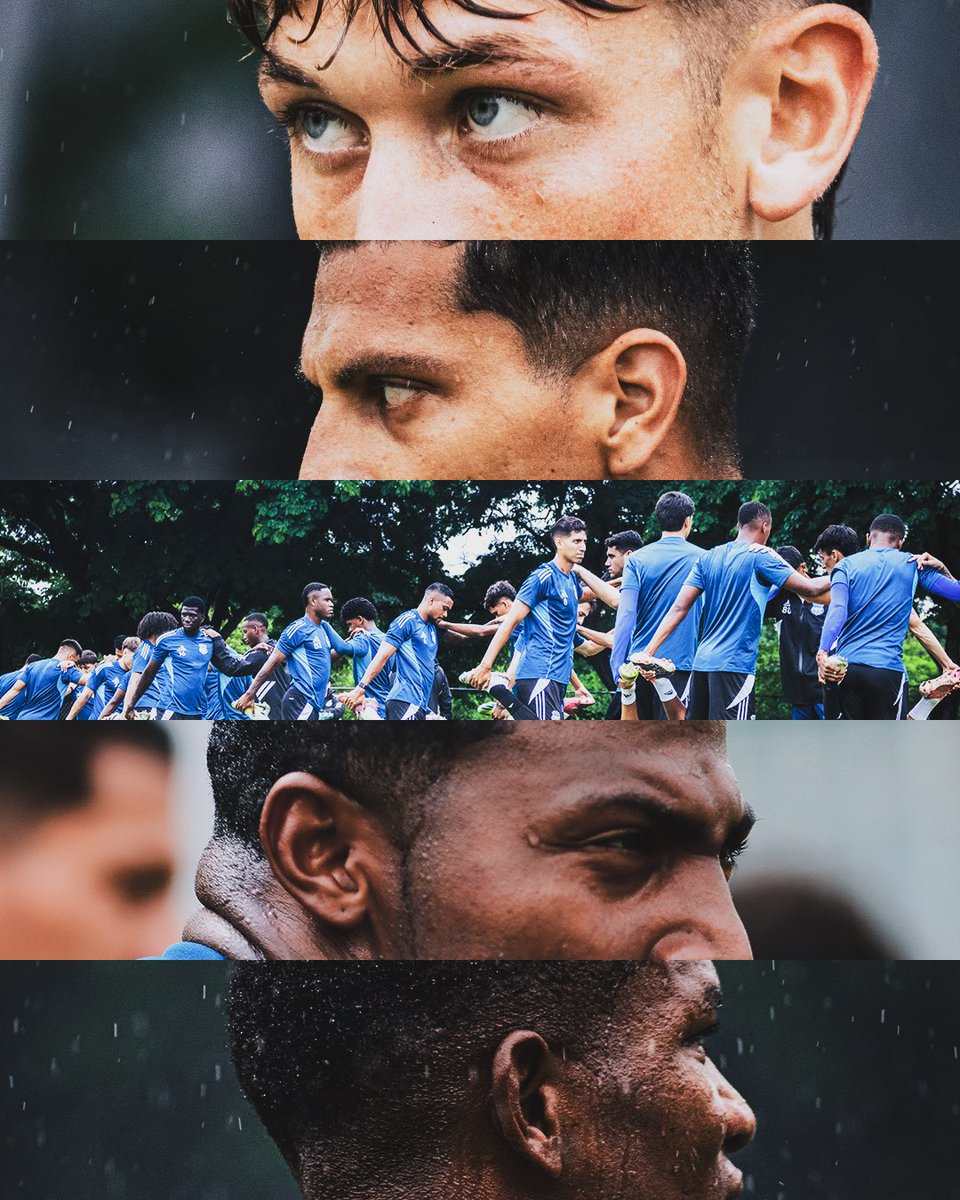 Mirada fija. Objetivo claro. ⚡

#VolvemosASerEmelec 🔵