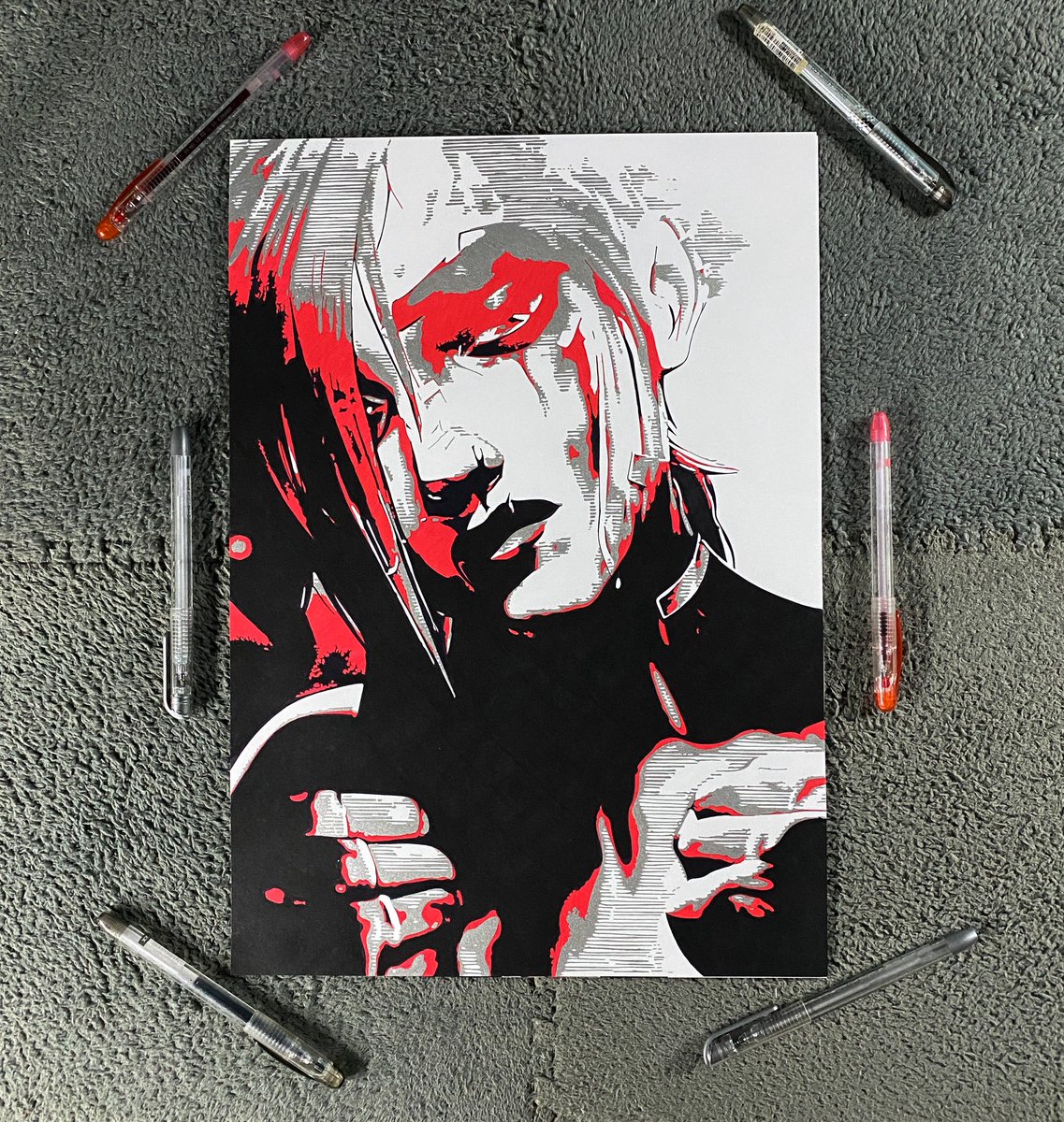 Japeees's tweet photo. PIT FIGHTER VI
POP ART STYLE WALL DECOR FAN ART
Dong-a mygel pens on A3 ColorCopy paper
OPEN FOR COMMISSIONS
#VI #pitfightervi #arcanevi #arcanepitfightervi #popartstyle https://t.co/afG7eIXOFa