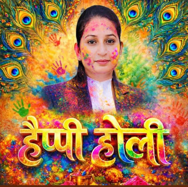 होली के पावन पर्व की आप सभी को हार्दिक शुभकामनाएँ। 🙏🥳

रंगों का यह त्योहार आपके जीवन में खुशियाँ, प्रेम और नई ऊर्जा भर दे। आप सभी का जीवन सुख, शांति और समृद्धि से भर जाए।👍

#happyholi2026