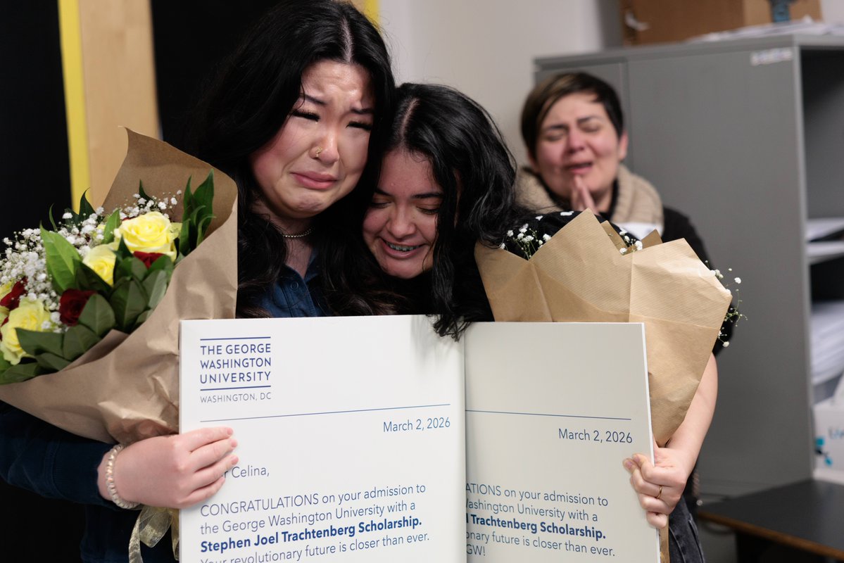 GW University tweet media