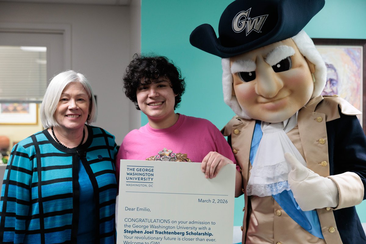 GW University tweet media