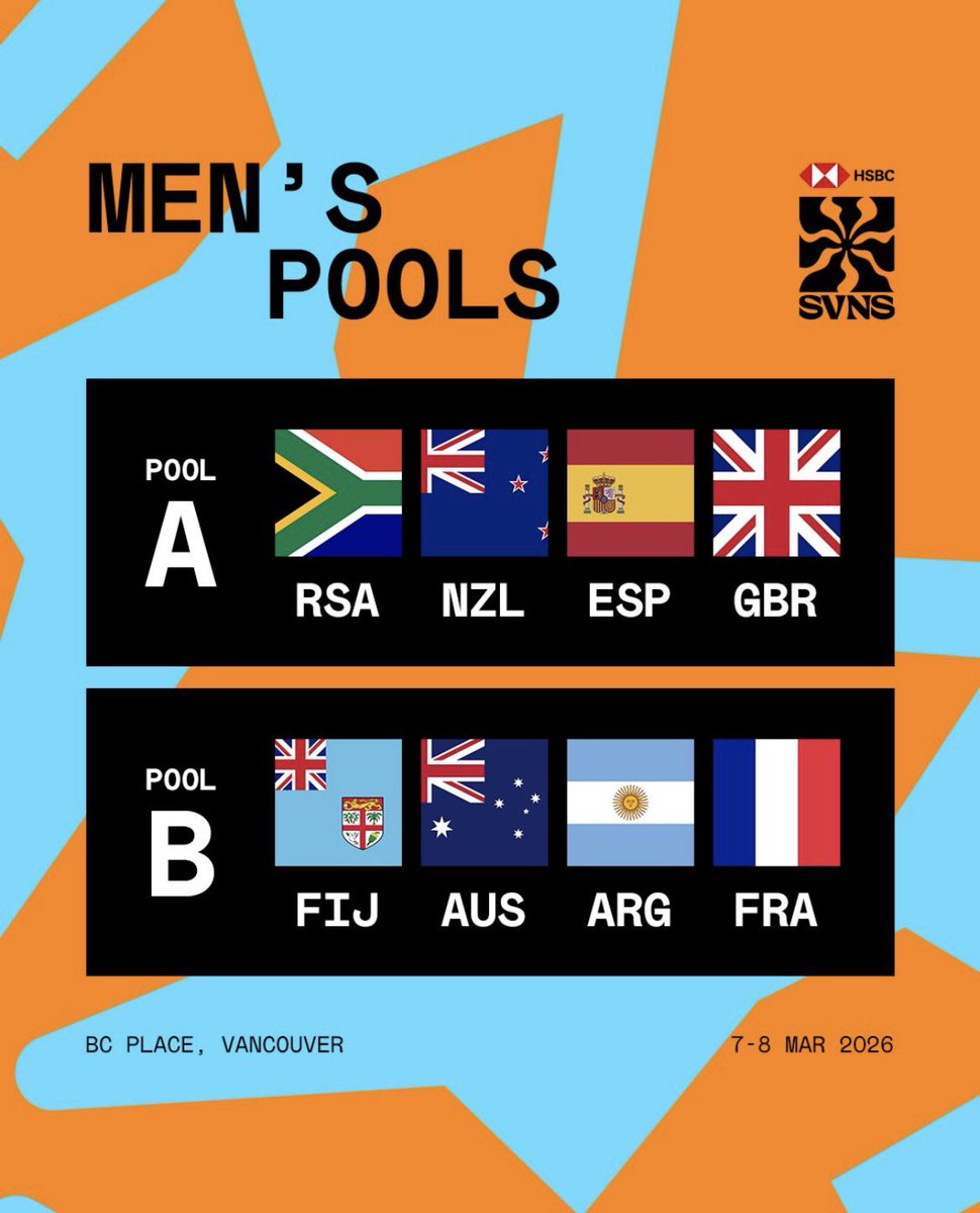 Image for the Tweet beginning: Vancouver, brace yourself 🇨🇦🔥

The Blitzboks