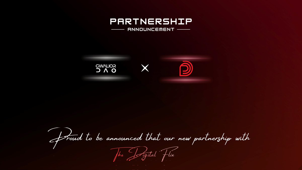 Every movement needs a voice. Ours just got louder. 

Welcoming TheDigitalFlix as our Media Partner!

Bigger stories. Broader reach. The Gwalior DAO narrative just leveled up. 🔊