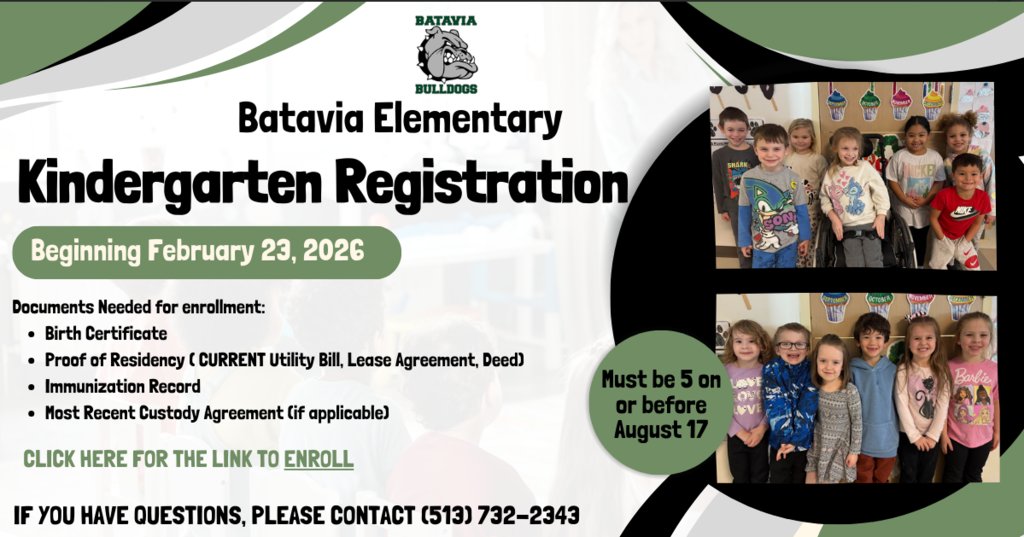 bataviaschools's tweet photo. Get registered for Kindergarten Today! https://t.co/1u4ThV15hx