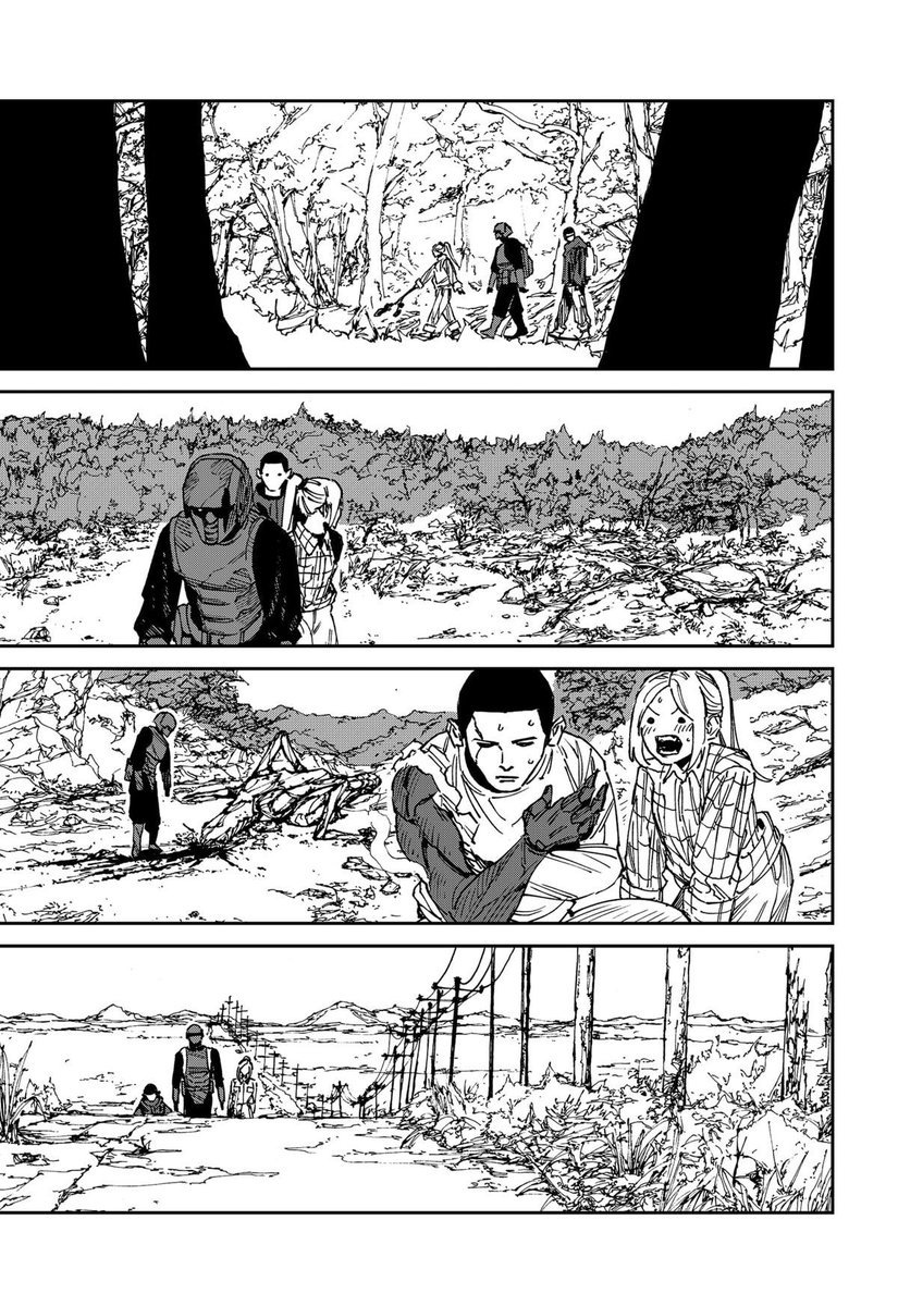 Everyone who likes chainsaw man and fire punch needs to read MAD. It’s one of my favorite mangas releasing rn and the audience is way too small!!