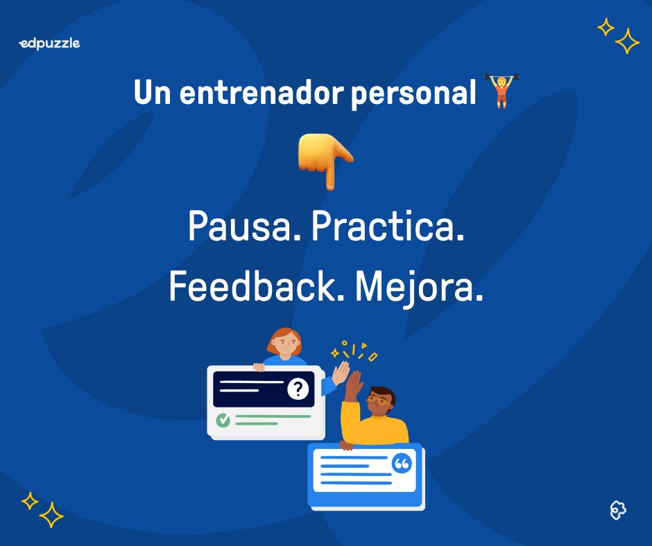 edpuzzle_es's tweet photo. No se trata del formato. Se trata de la pausa, del pensamiento visible, del feedback y de la participación de todo el grupo.En este carrusel comparamos #Edpuzzle con distintas cosas que reflejan lo que realmente pasa en el aula cuando lo usamos. https://t.co/SpLGjVLLdl