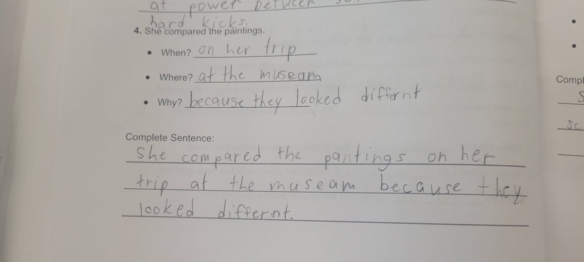 SamanthaBrauns2's tweet photo. One of the many components of The Word Mapping Project is sentence writing activities using the vocabulary words taught. These are some examples of my 3rd graders' sentences from our current unit. @smorrisey https://t.co/SDqzsJgyLY