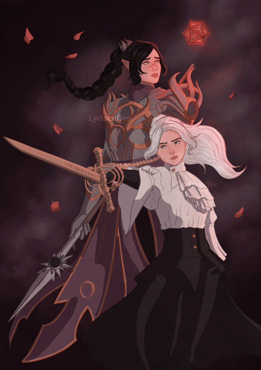 The cleric and the paintress 🥀

I wasn’t entirely convinced by the one I made months ago, so here’s the 2026 version #bg3 #e33