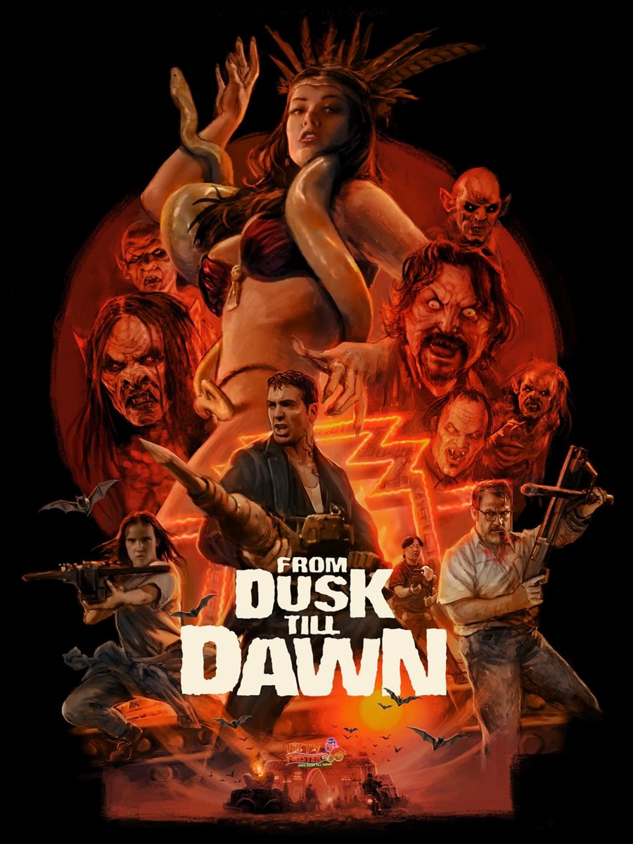 From Dusk Till Dawn (1996)
Art by Devon Whitehead.