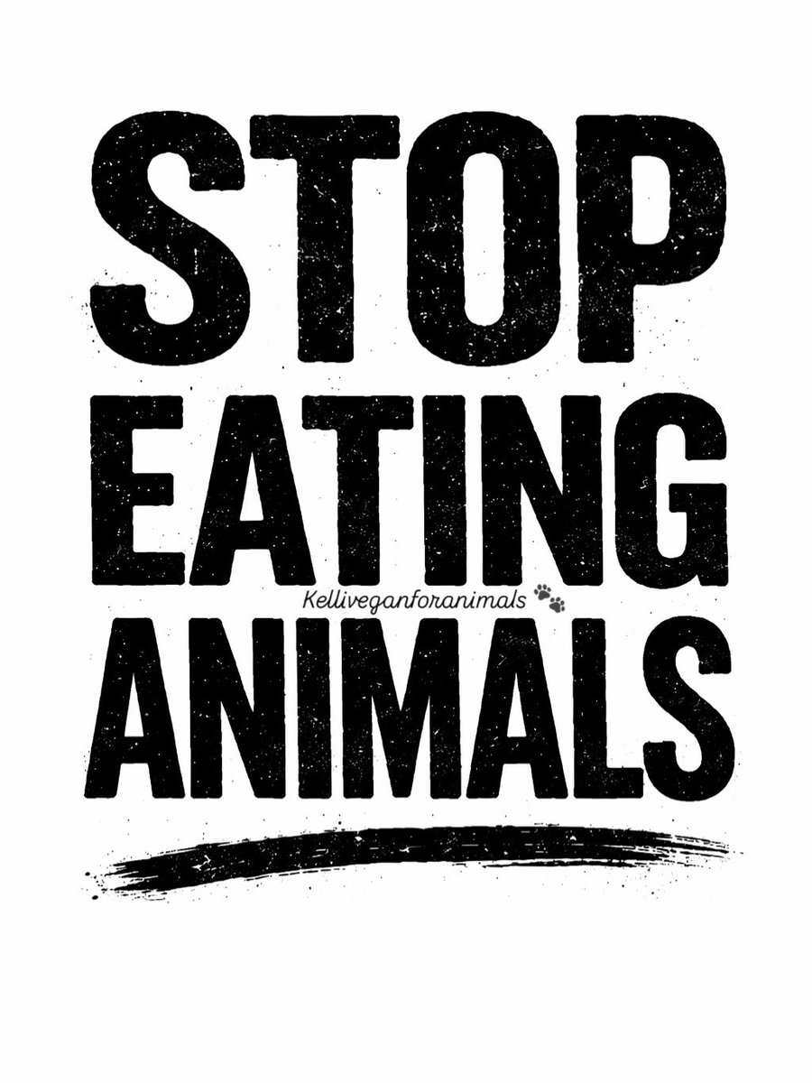 spayandnuter's tweet photo. Stop eating animals. It’s that simple. 🌱🐾 #StopEatingAnimals #FriendsNotFood #GoVegan #PlantBasedLiving #CompassionMatters https://t.co/CcD47a6RZA