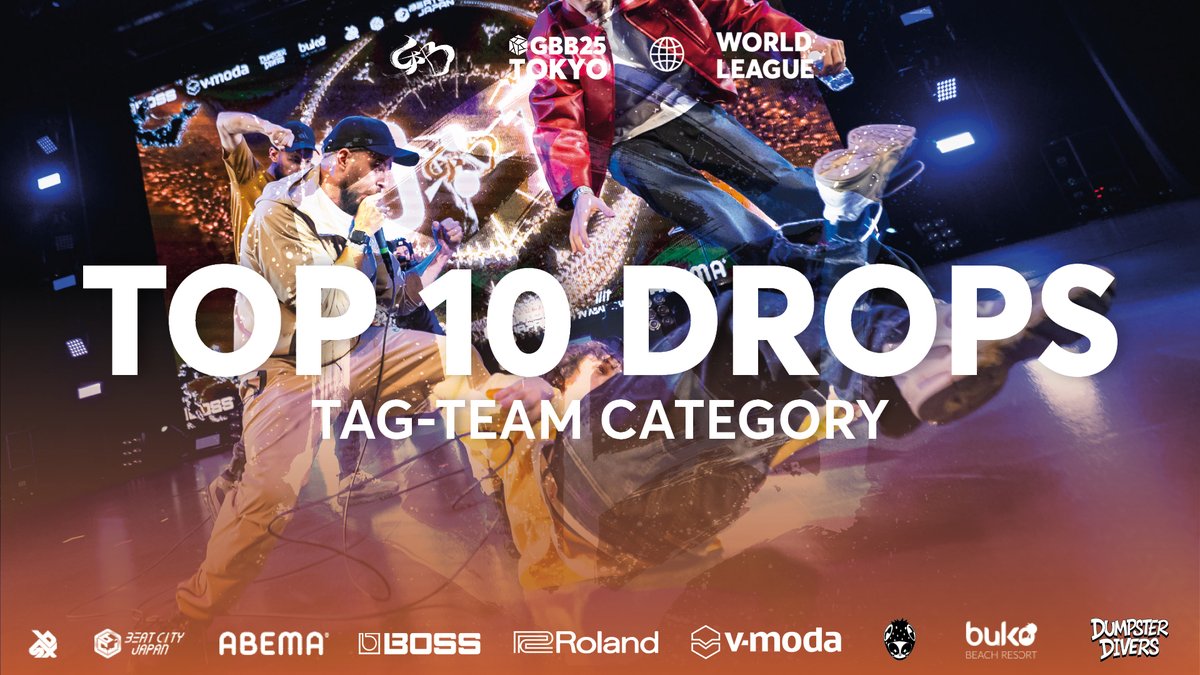 swissbeatbox's tweet photo. The Top 10 GBB25 Tag Team Drops are HERE ๐ฅ
๐บ These are our top moments ๐ฅ๐
https://t.co/YuTLqJ8brb
#topdrops #beatboxbattle #gbb25 #grandbeatboxbattle #swissbeatbox #welovebeatbox https://t.co/keDDWiUuH4