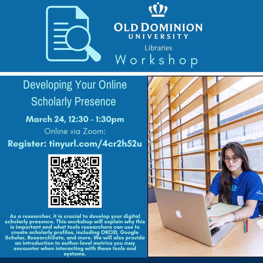 ODU Libraries tweet media