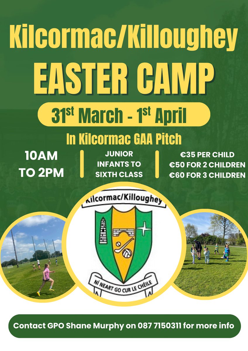 Cill Chormaic Cill Achaidh CLG tweet media