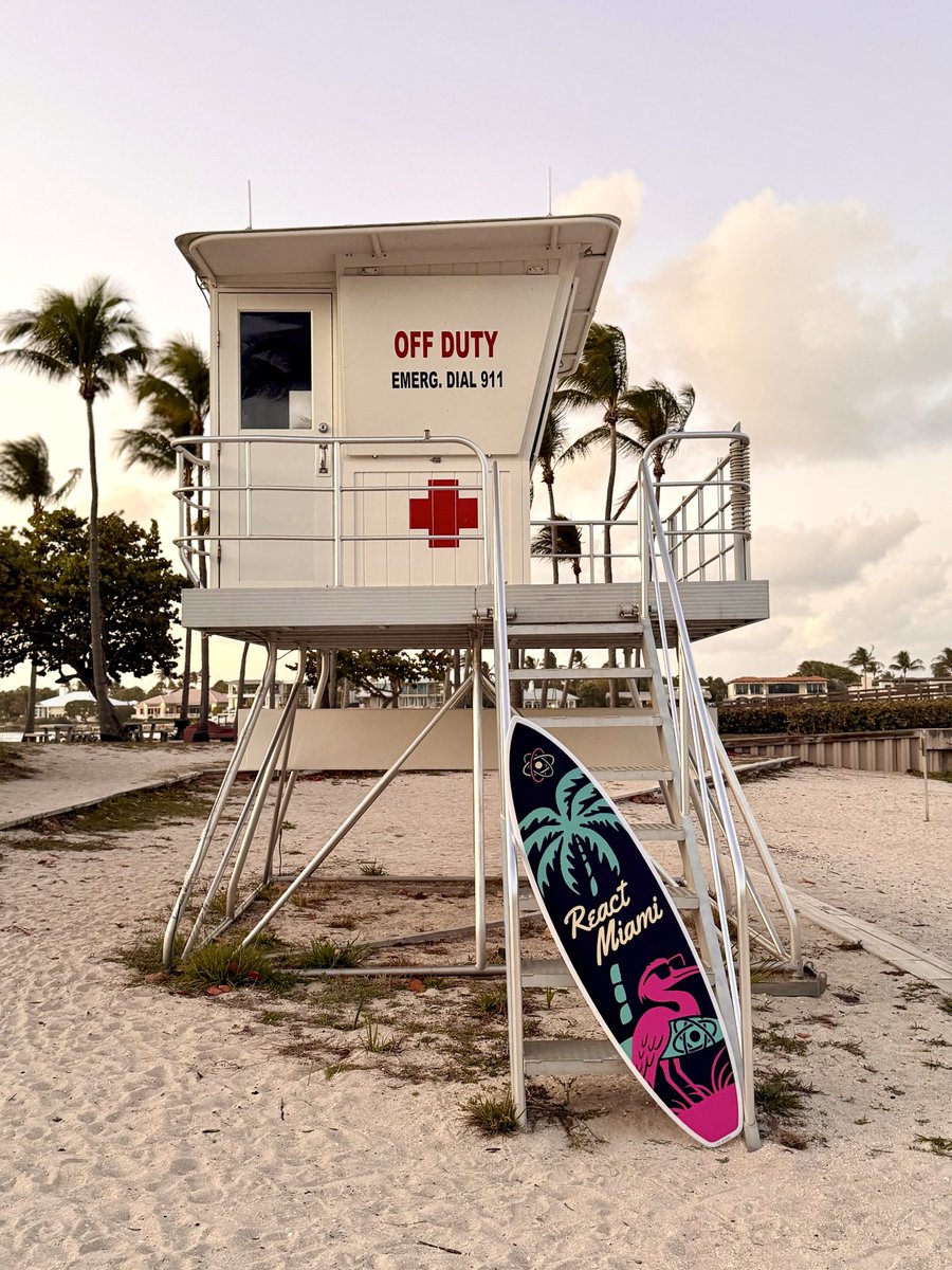 React Miami tweet media