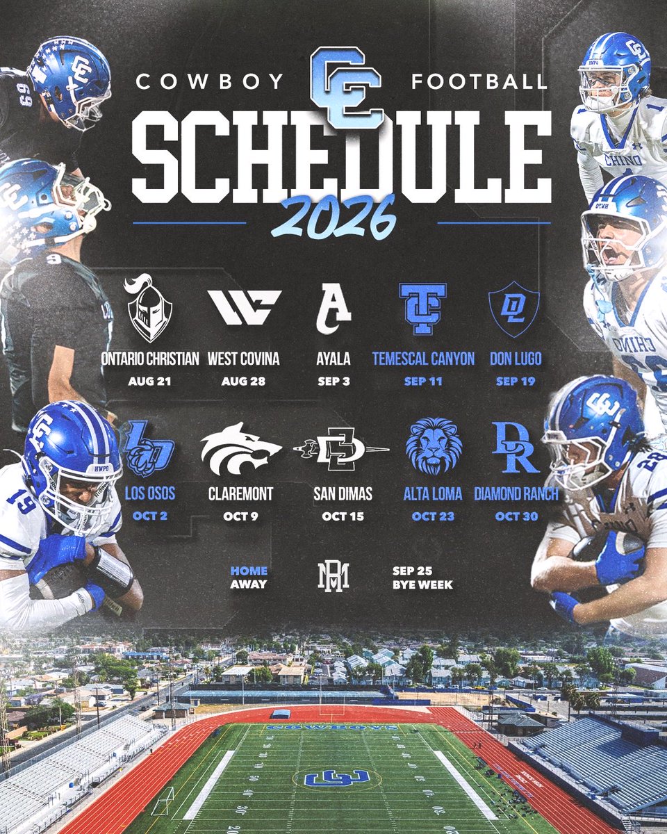 Chino High School Football tweet media