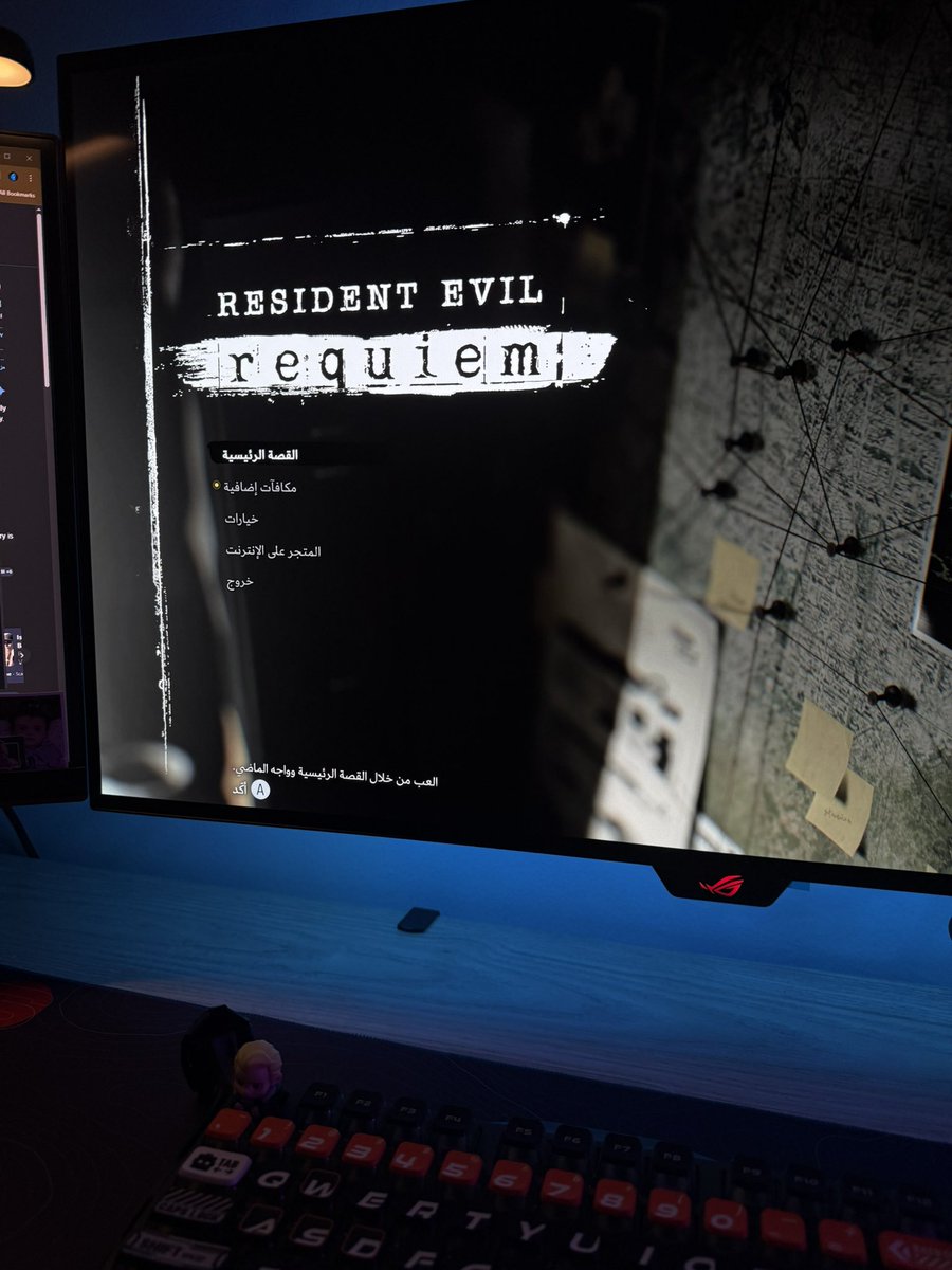 اخيراً جا وقتها بعد ما ختمت الثامن امس🫦🔥
#ResidentEvilRequiem