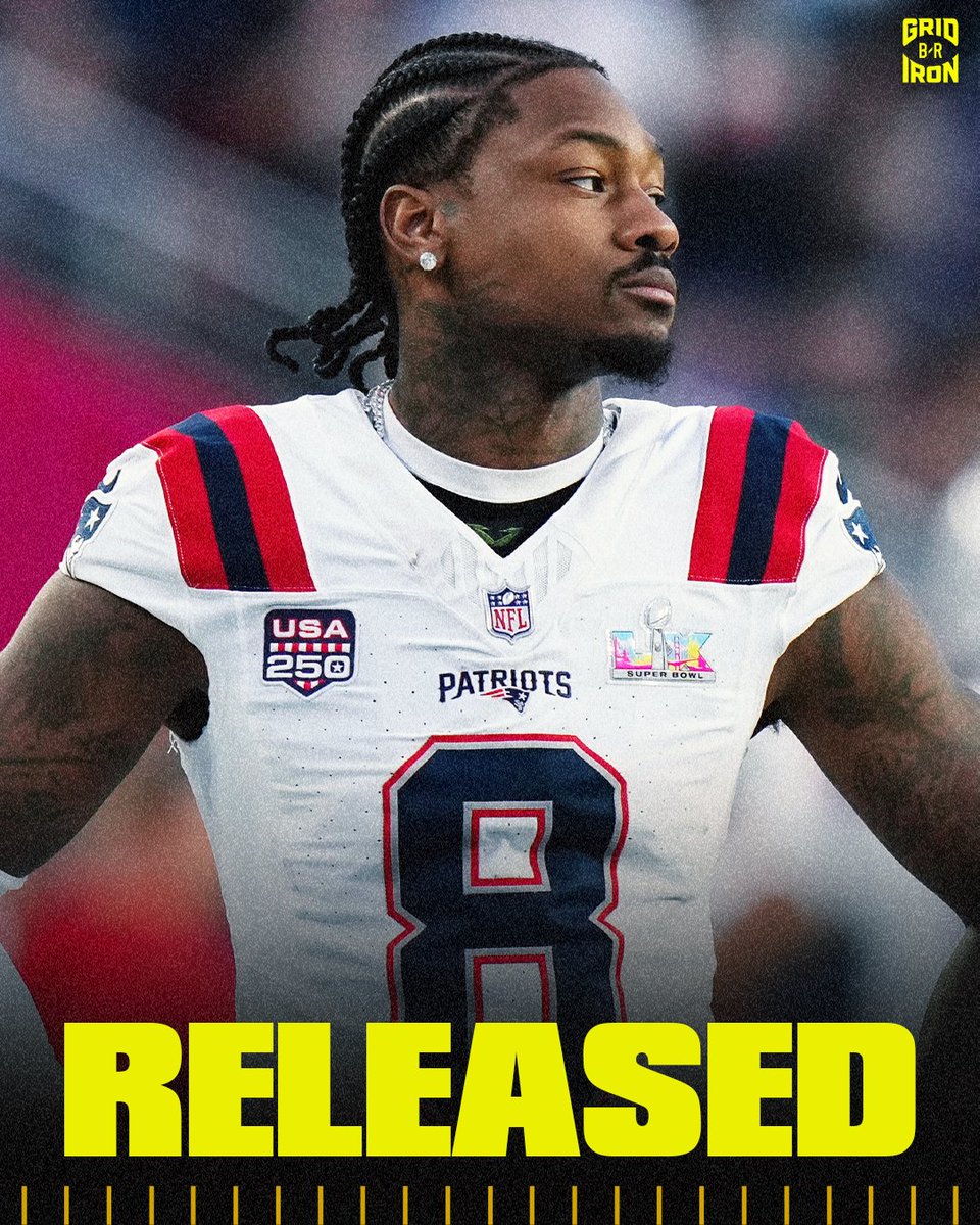 brgridiron's tweet photo. BREAKING: Patriots to release WR Stefon Diggs after the start of the league year, per @TomPelissero https://t.co/GBl1Nor8vN