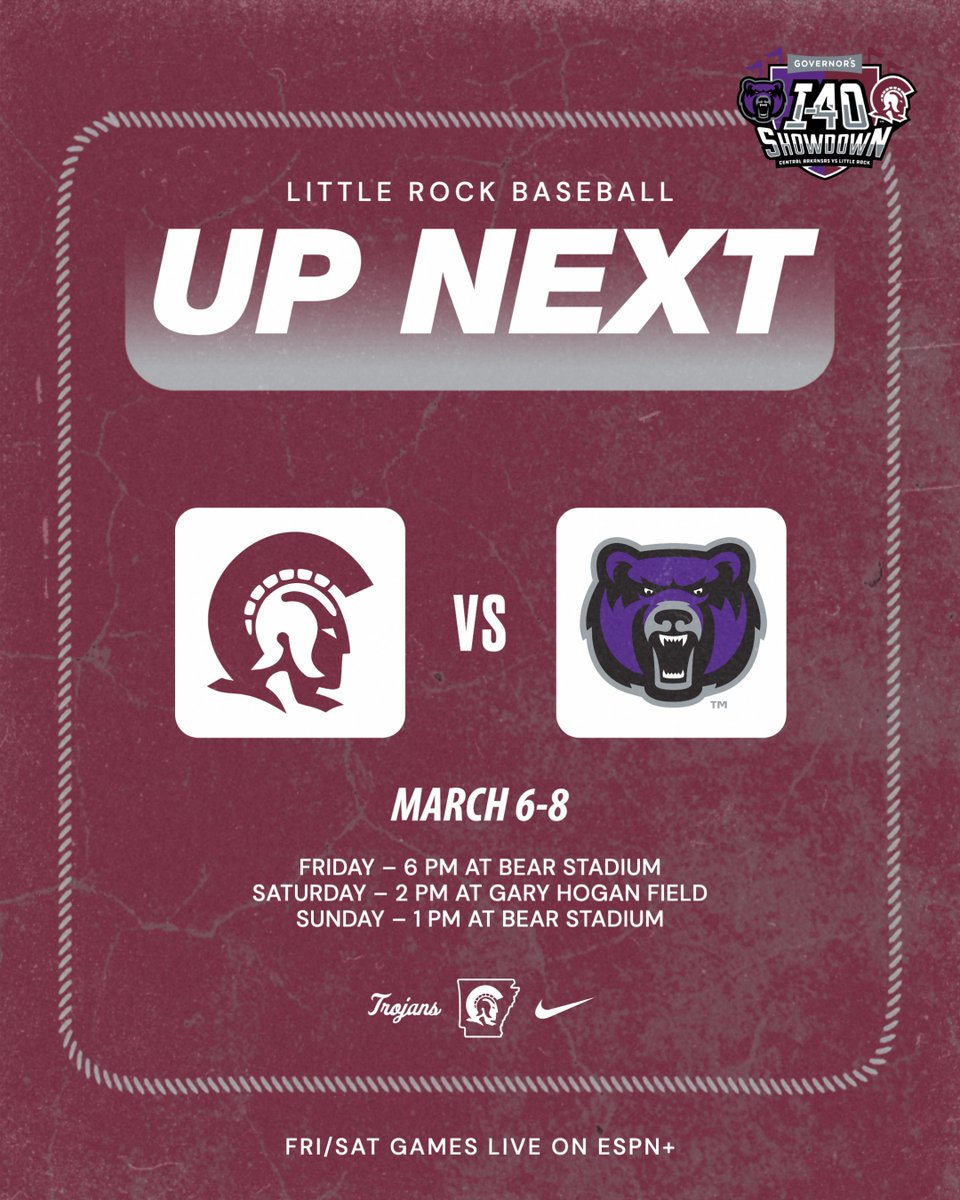 Little Rock Trojan Baseball tweet media