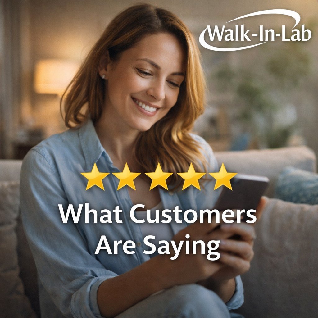 walkinlab's tweet photo. ⭐️⭐️⭐️⭐️⭐️ Verified Customer Review

“The ordering process for your labs is very smooth and easy. No doctor needed. Results are back very quickly. Customer service is excellent. I highly recommend them.” — Patricia F.

#CustomerReview #WalkInLab #HealthTesting https://t.co/LCFlxK43Uo