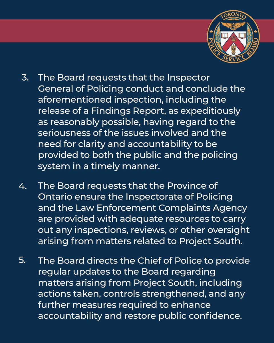 Toronto Police Service Board tweet media