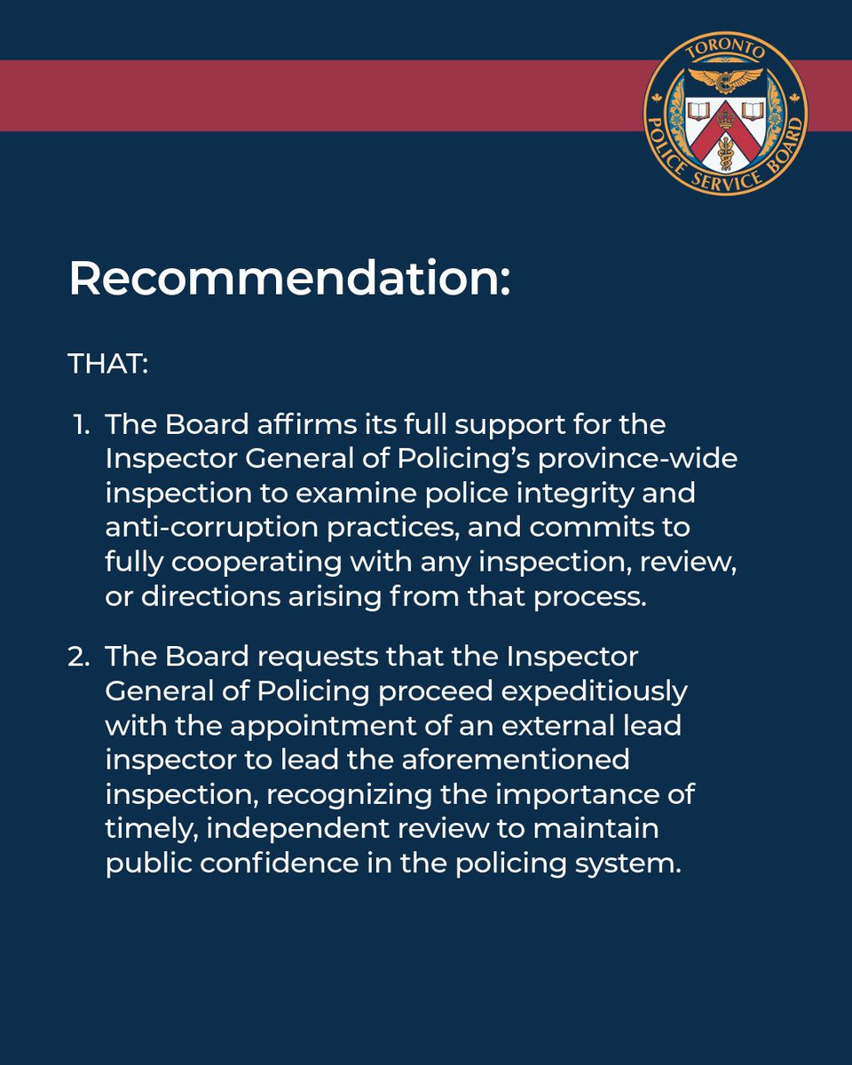 Toronto Police Service Board tweet media