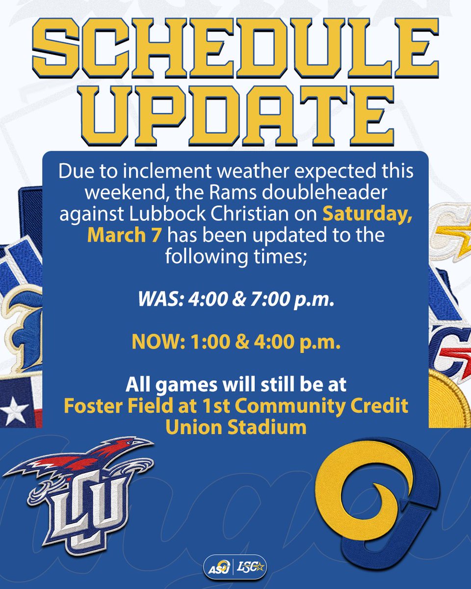 Angelo State Rams Baseball tweet media