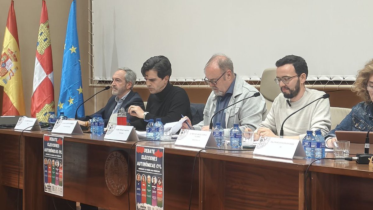 Ha sido un placer participar en el debate electoral organizado por los y las estudiantes de la Universidad de Valladolid, un lugar donde me siento como en casa.
Con Podemos, la universidad pública tendrá los recursos garantizados para ejercer su labor con dignidad.