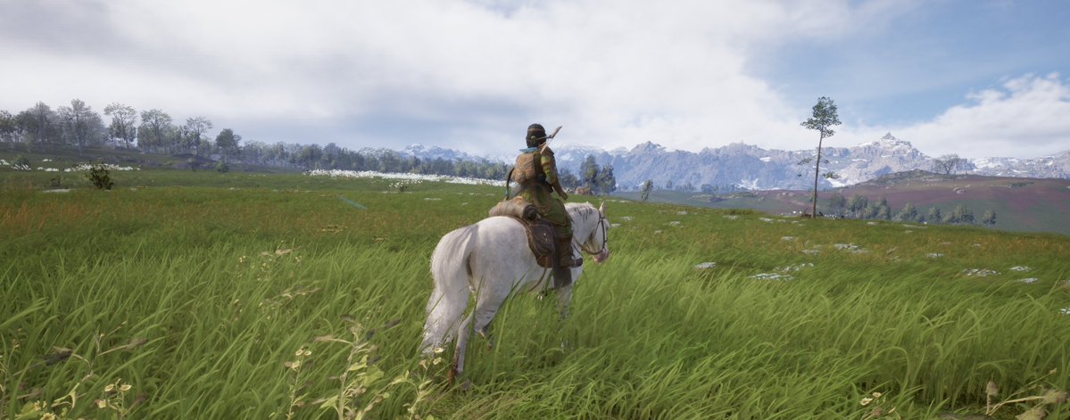 So, in my little bit of time away from things I have been playing this. And it has been super chill so far with lots of great scenery :) 

#legendofkhiimori