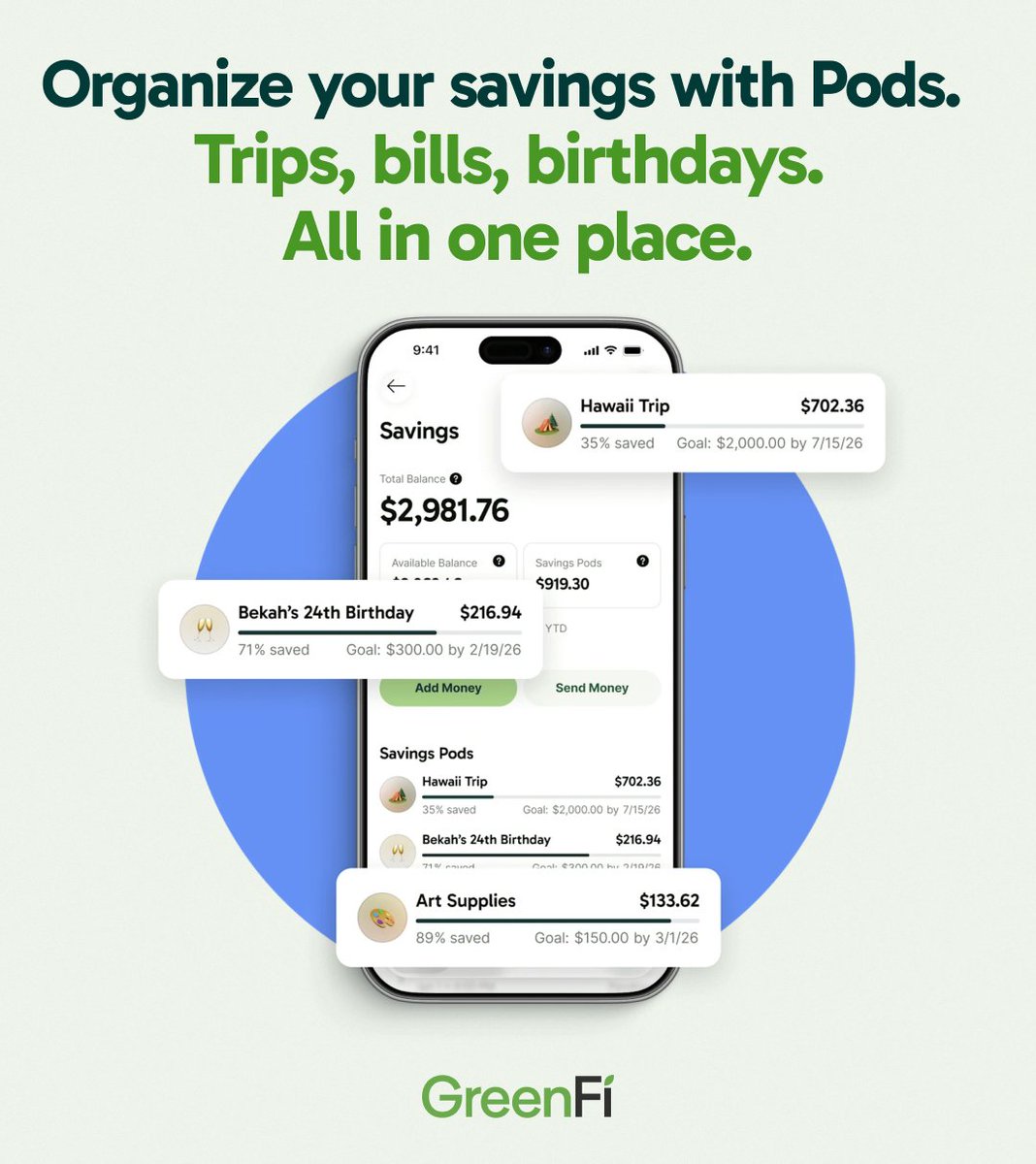 GreenFi tweet media