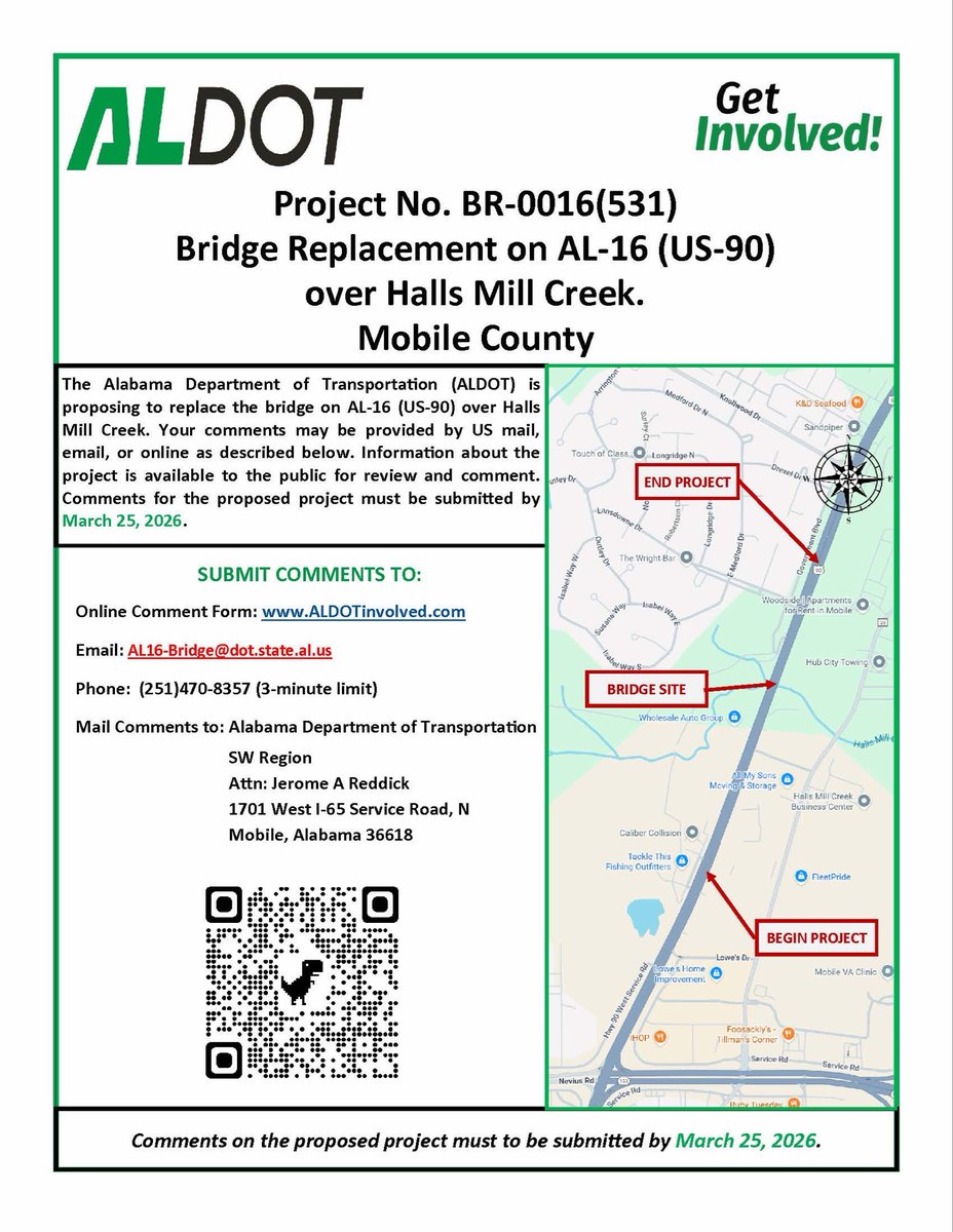 ALDOT Southwest Region tweet media